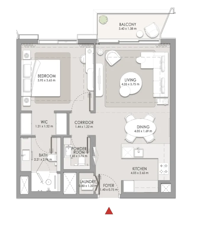 Meraas City Walk Crestlane floor plan