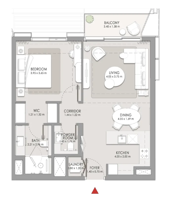 Meraas City Walk Crestlane floor plan