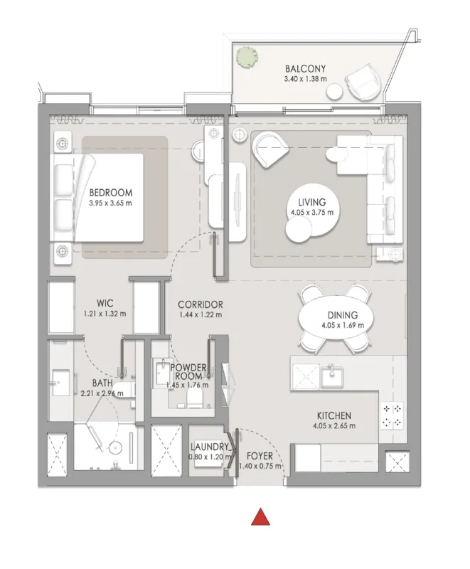 Meraas City Walk Crestlane floor plan