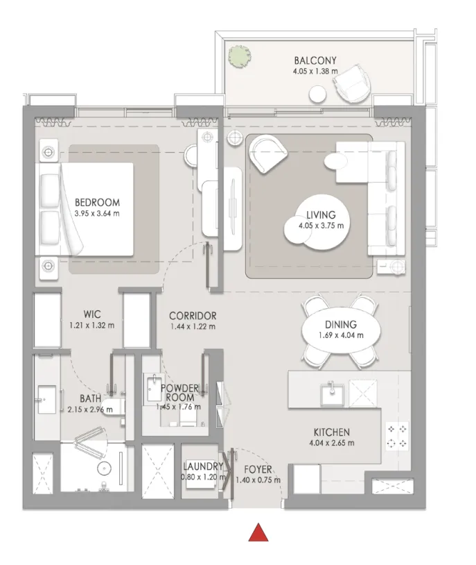 Meraas City Walk Crestlane floor plan