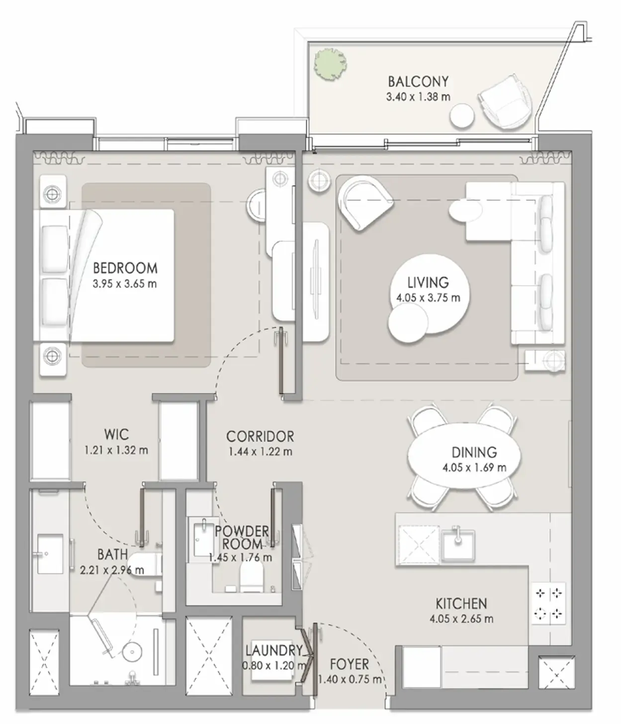 Meraas City Walk Crestlane floor plan