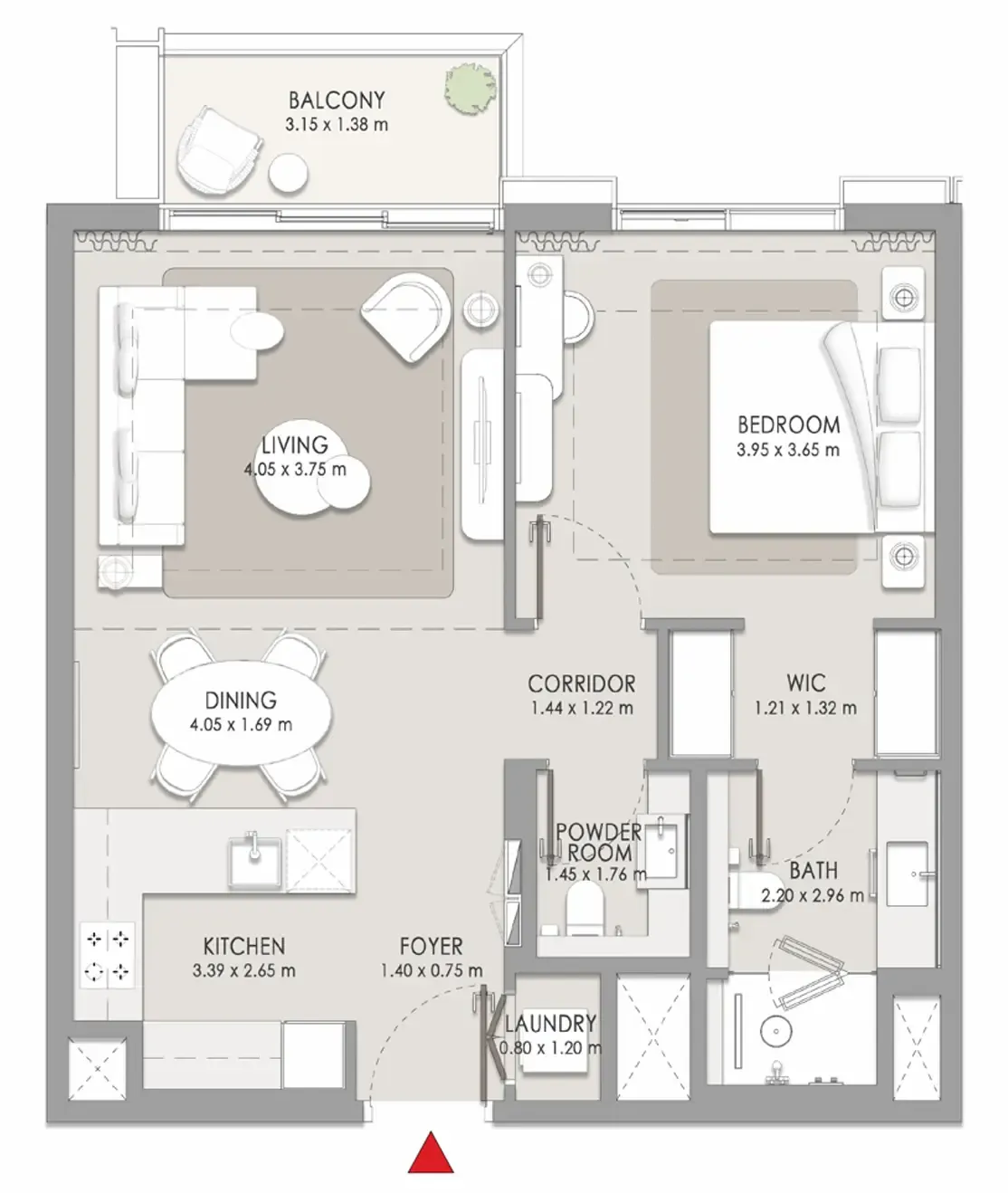 Meraas City Walk Crestlane floor plan