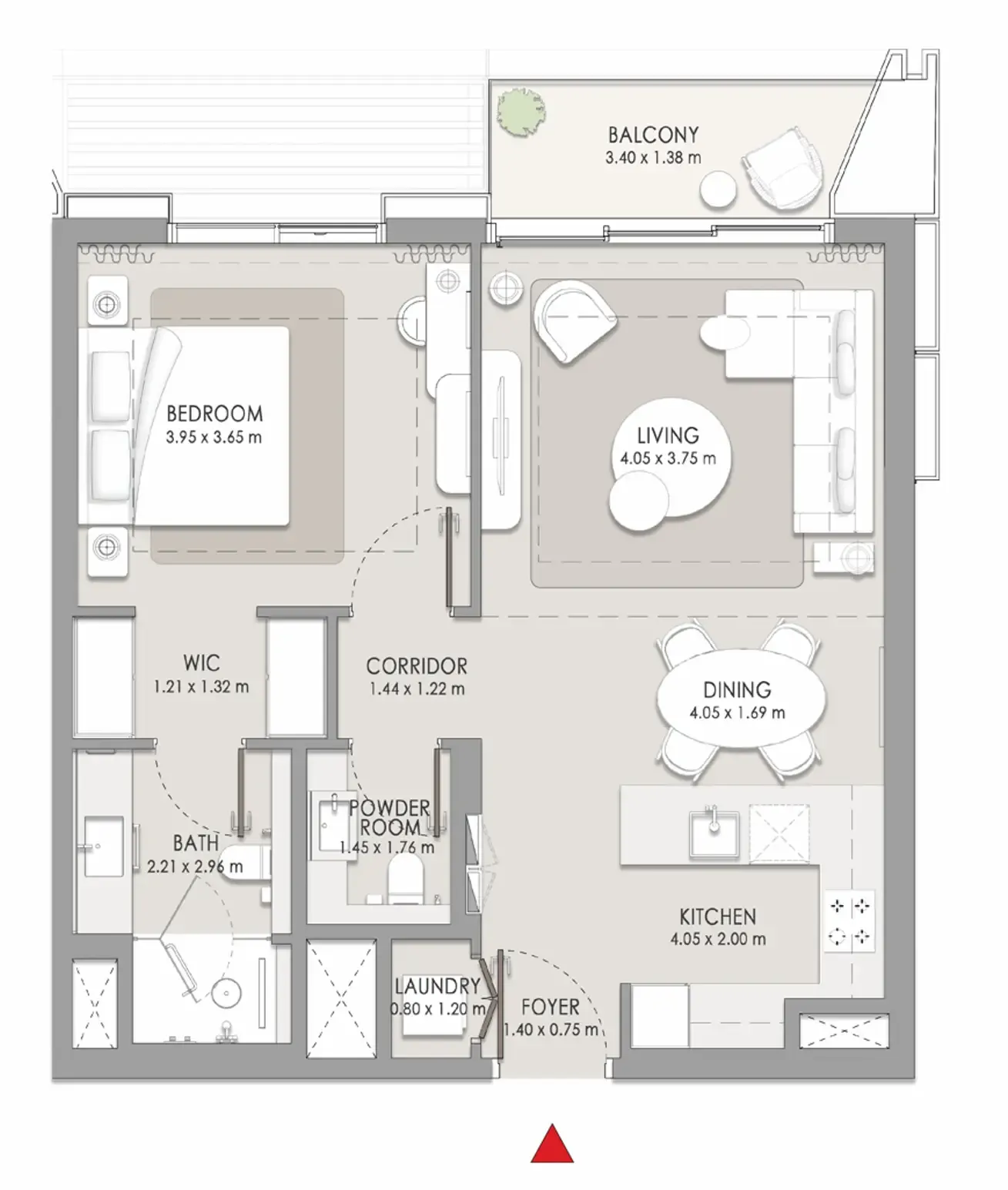 Meraas City Walk Crestlane floor plan