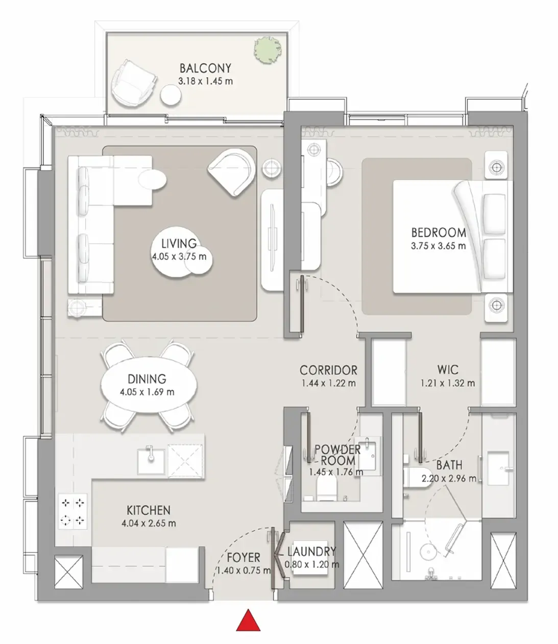 Meraas City Walk Crestlane floor plan