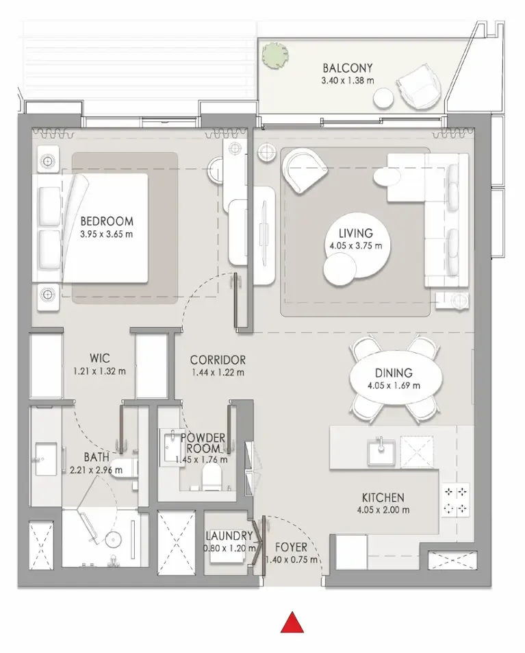 Meraas City Walk Crestlane floor plan