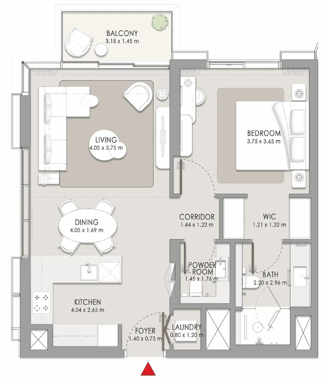 Meraas City Walk Crestlane floor plan