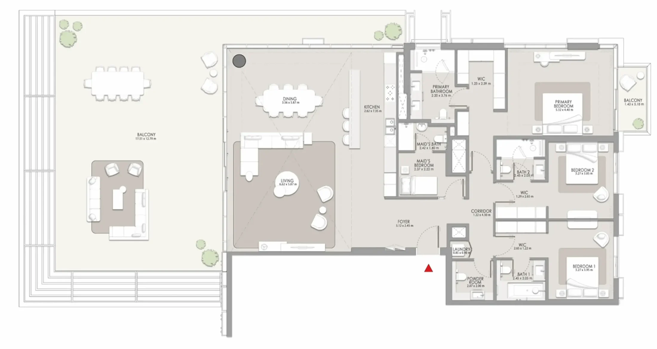 Meraas City Walk Crestlane floor plan