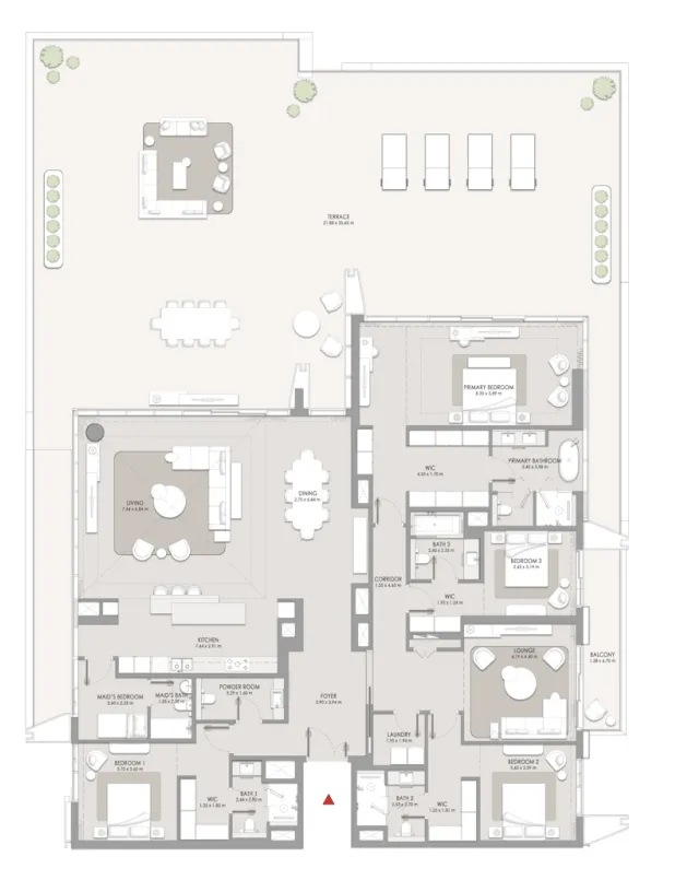 Meraas City Walk Crestlane floor plan
