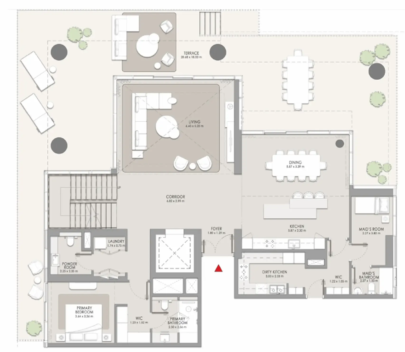 Meraas City Walk Crestlane floor plan