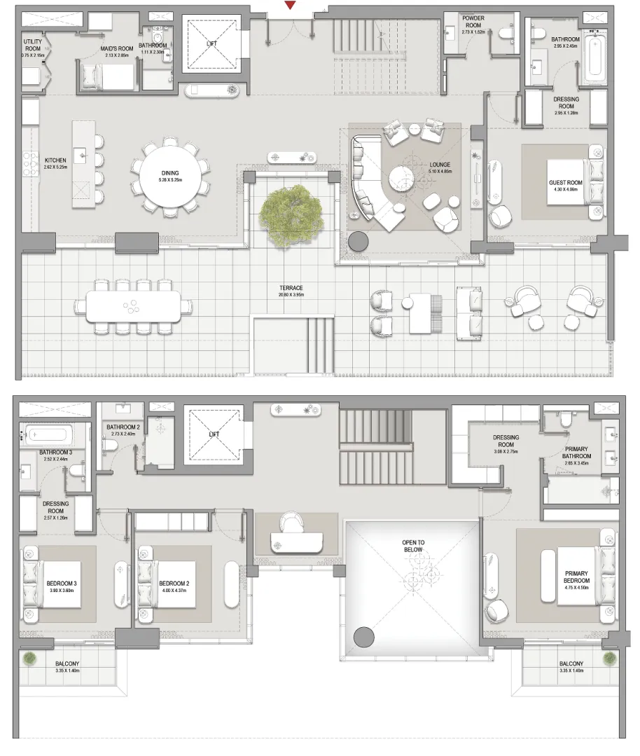 Meraas City Walk Crestlane floor plan