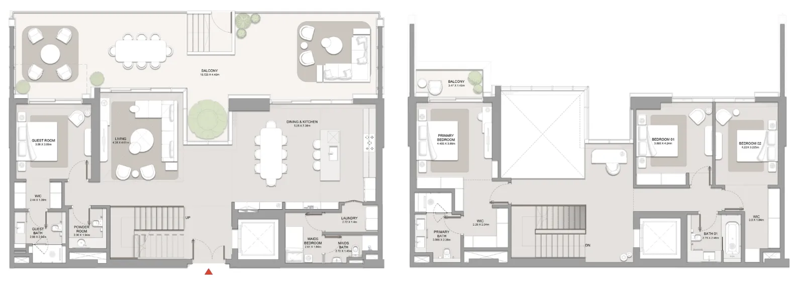 Meraas City Walk Crestlane floor plan