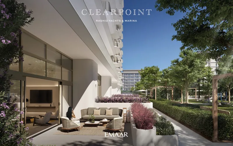 Exterior at Clearpoint in Mina Rashid Dubai
