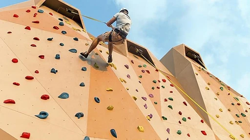 Climbing Wall amenity image at Rabdan Gates