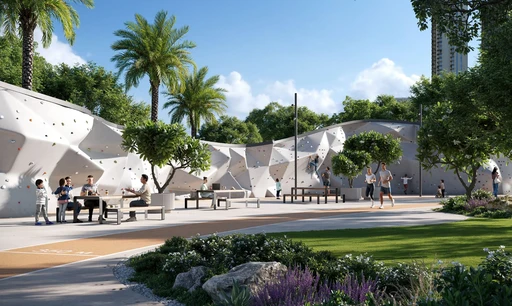 Climbing Wall amenity image at Montiva by Vida