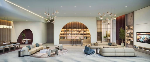 Club Lounge amenity image at Everly Place