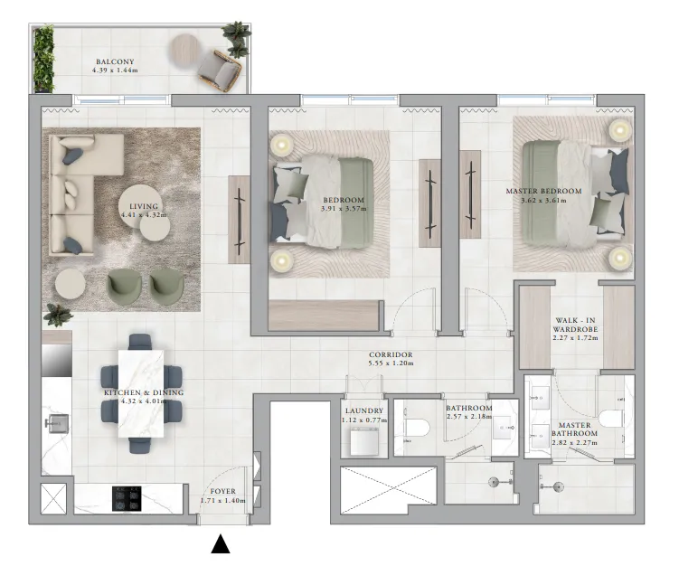 Emaar Club Place floor plan