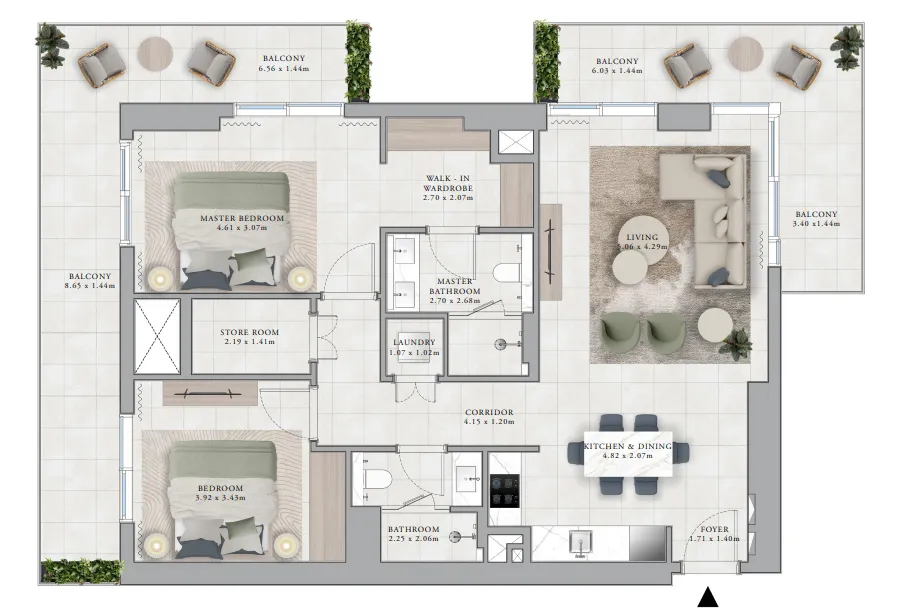 Emaar Club Place floor plan