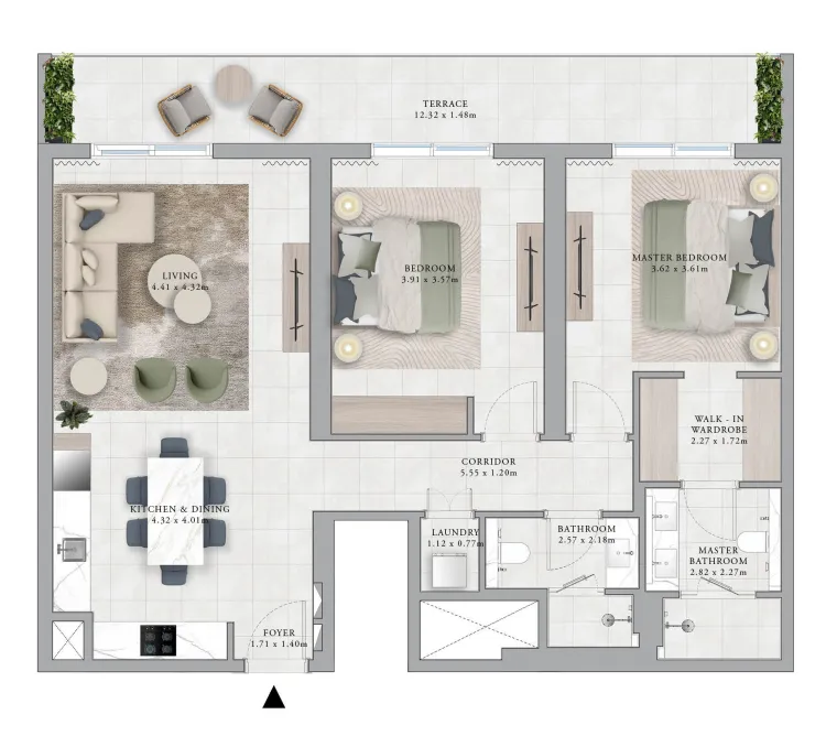 Emaar Club Place floor plan