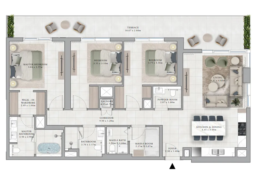 Emaar Club Place floor plan
