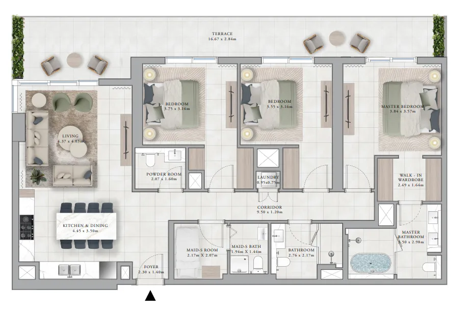 Emaar Club Place floor plan