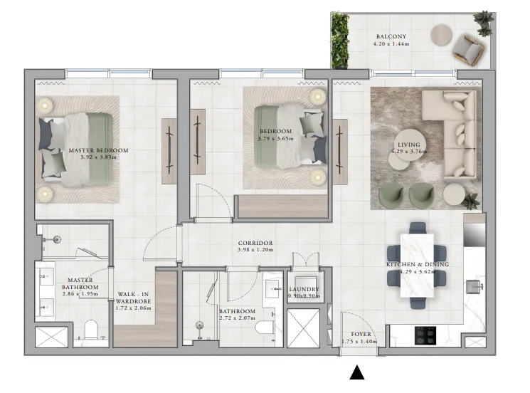 Emaar Club Place floor plan