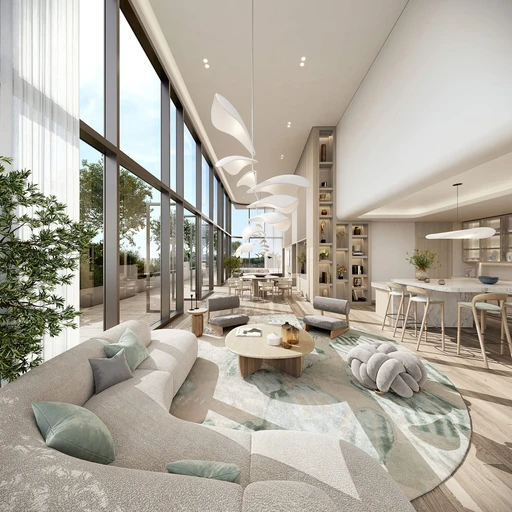 Clubhouse amenity image at One River Point
