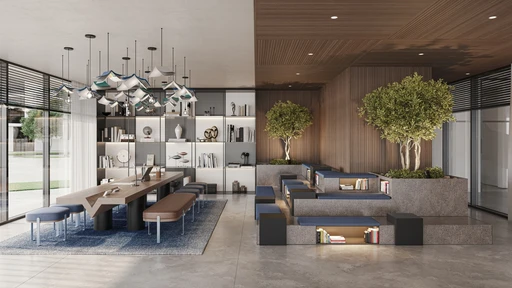 Co-Working Hub amenity image at Belgravia Gardens