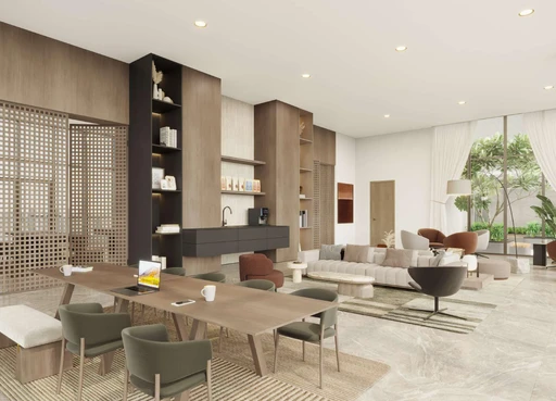 Co-working Space amenity image at Nirvana Residences 1