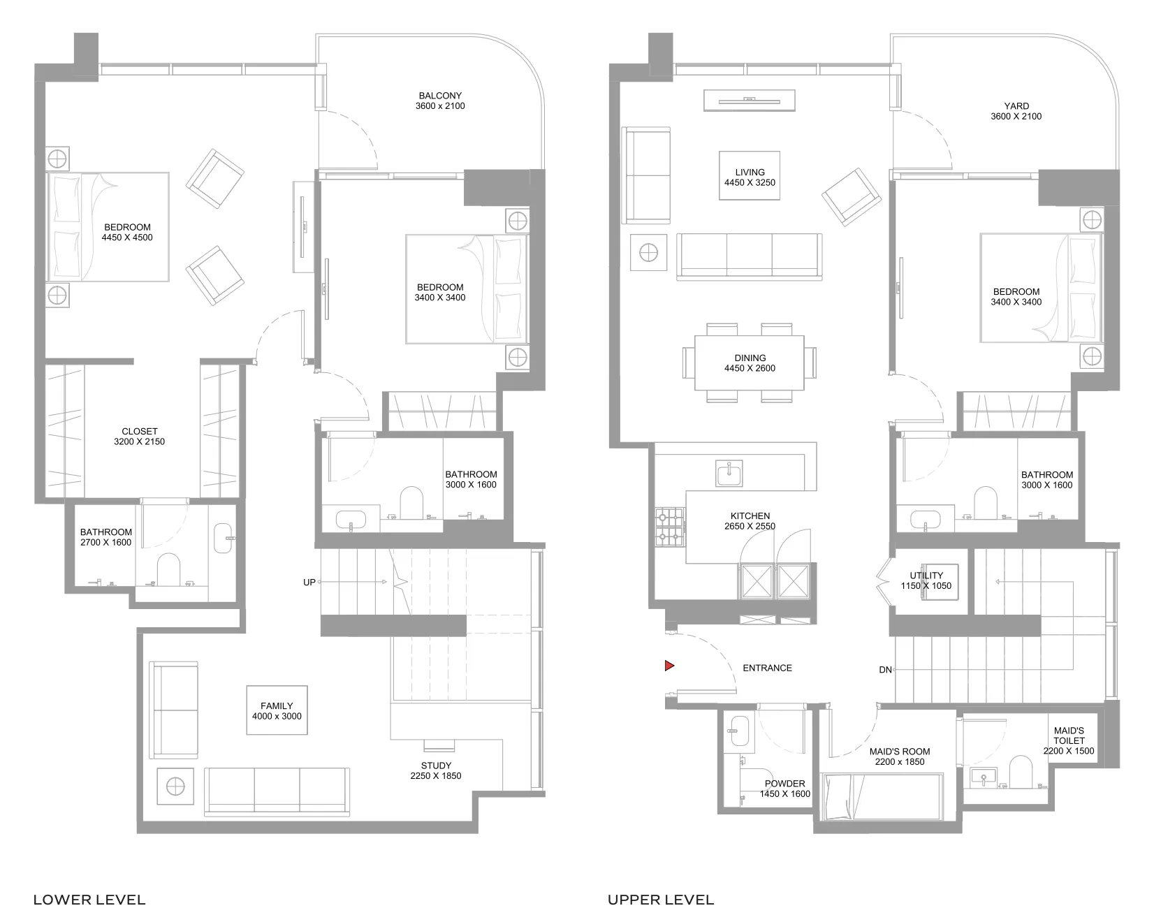 Sobha Coastline Beach Residences floor plan