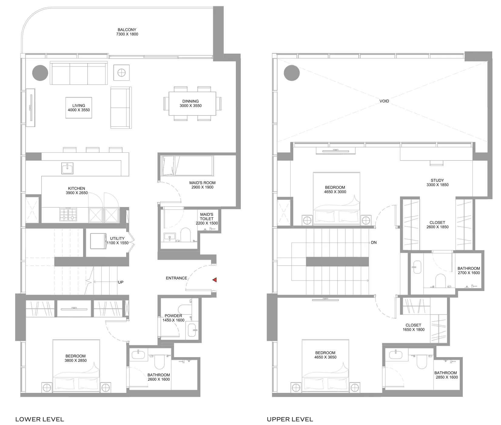 Sobha Coastline Beach Residences floor plan