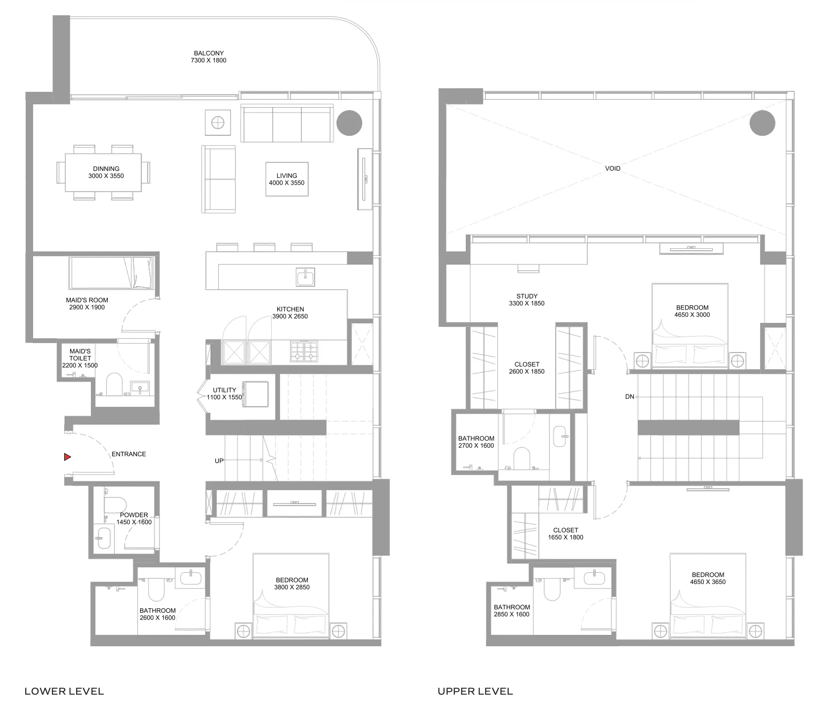 Sobha Coastline Beach Residences floor plan