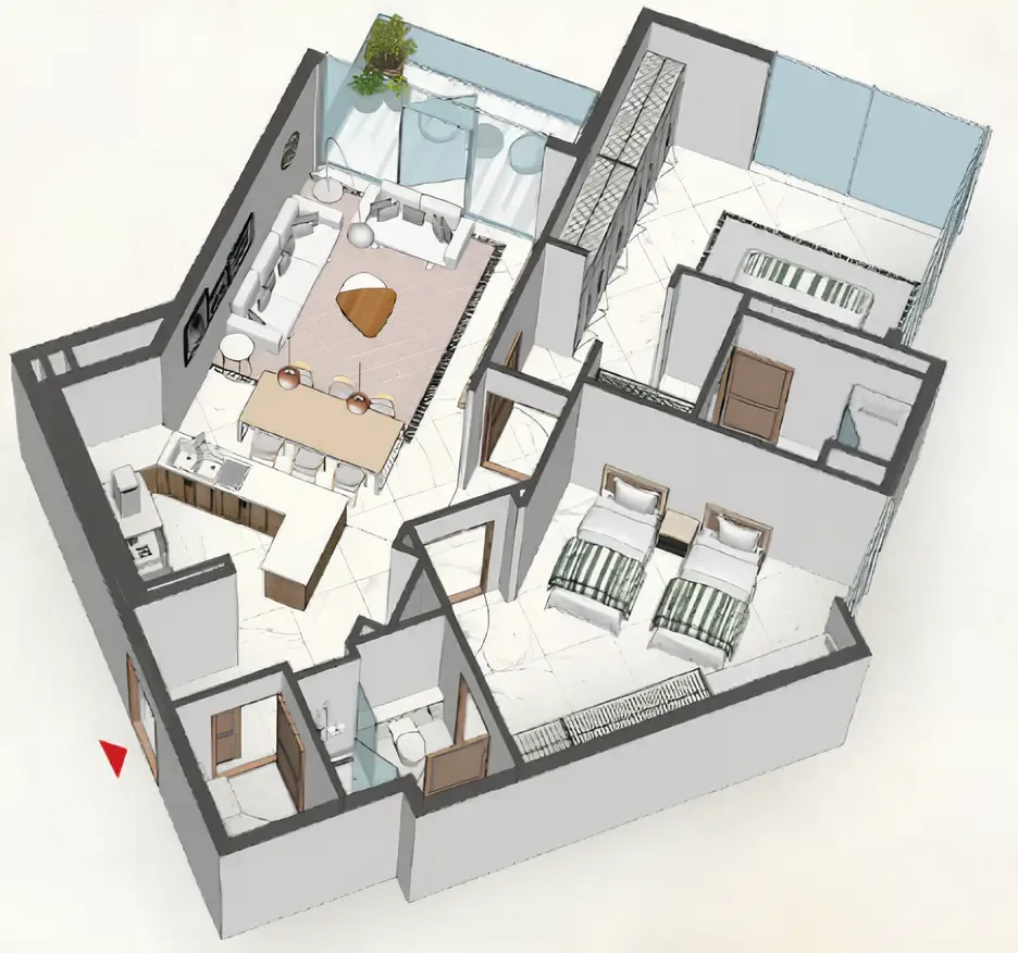 Roof Enterprises & Development Comfort by Roof floor plan