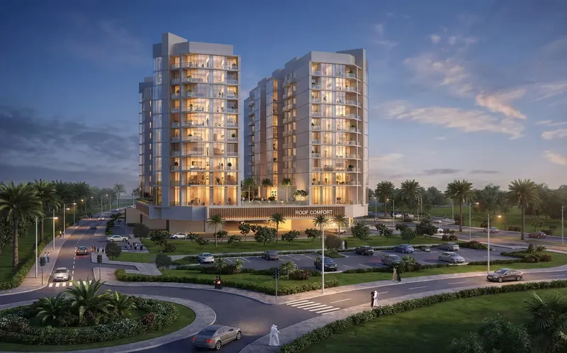 Exterior at Comfort by Roof in Dubai Land Residence Complex Dubai