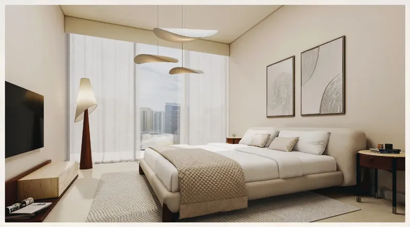 Interior at Comfort by Roof in Dubai Land Residence Complex Dubai