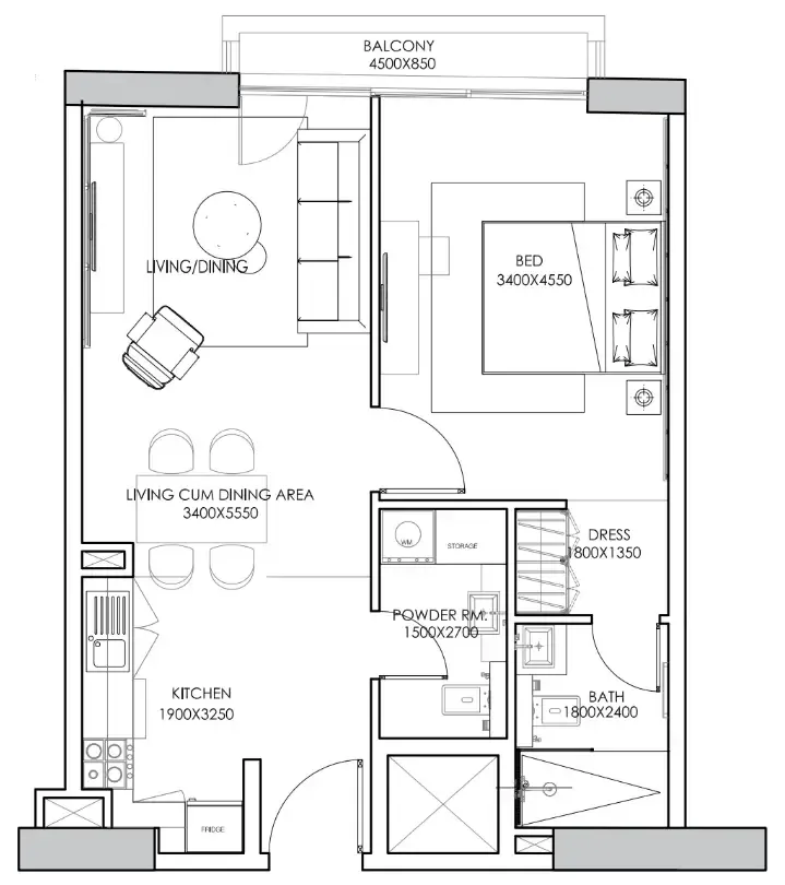 Condor Group Concept 7 Residences floor plan