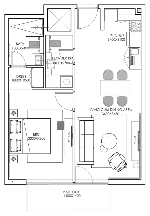 Condor Group Concept 7 Residences floor plan