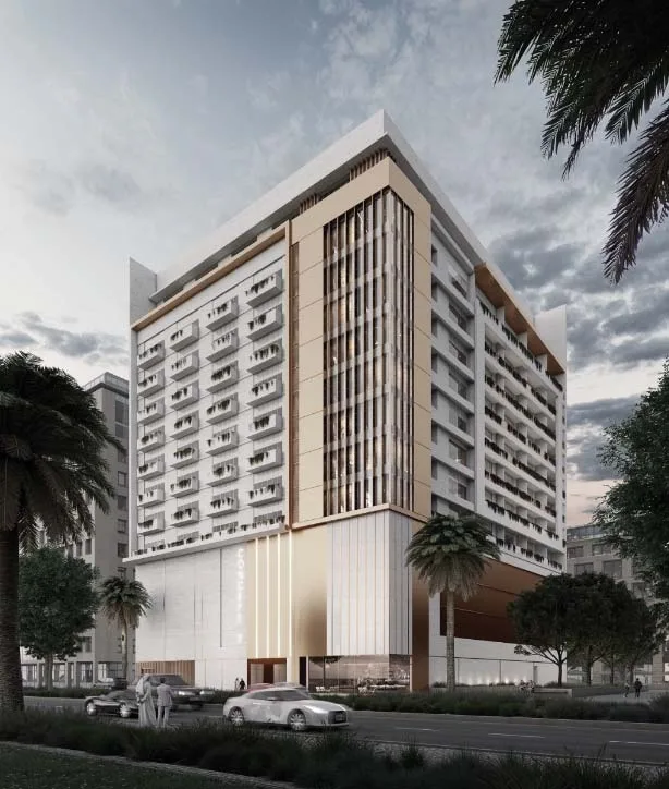Exterior at Concept 7 Residences in JVC (Jumeirah Village Circle) Dubai