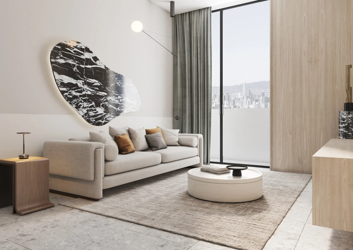 Interior at Concept 7 Residences in JVC (Jumeirah Village Circle) Dubai