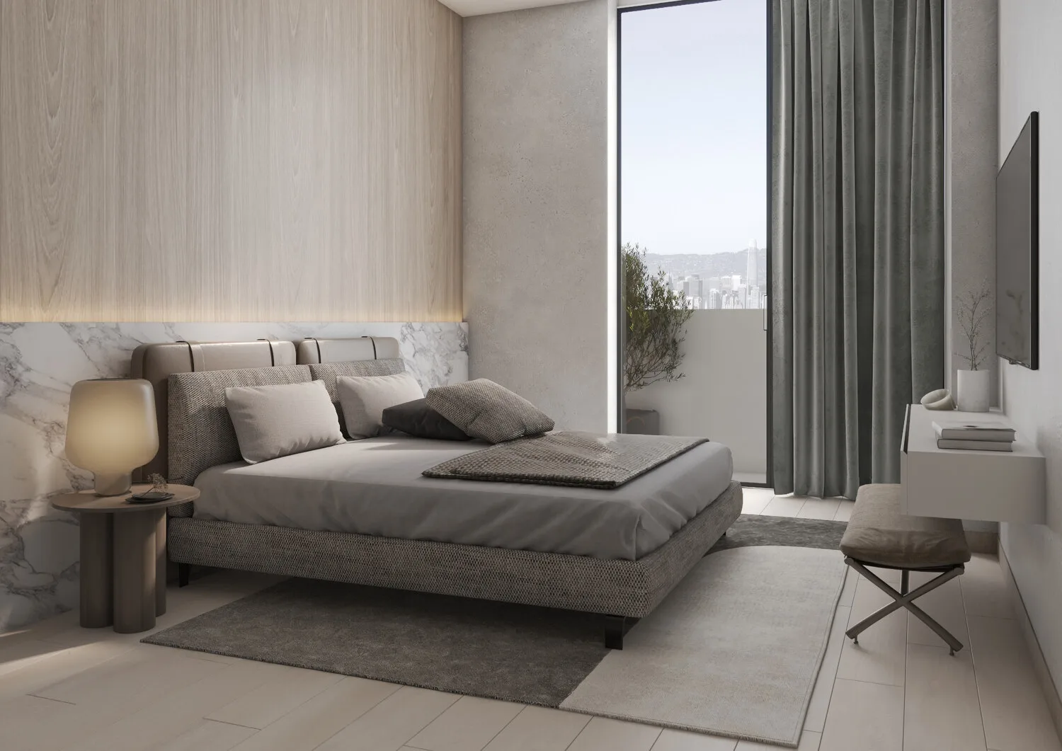 Interior at Concept 7 Residences in JVC (Jumeirah Village Circle) Dubai