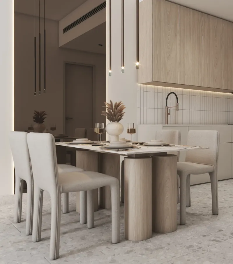 Interior at Concept 7 Residences in JVC (Jumeirah Village Circle) Dubai