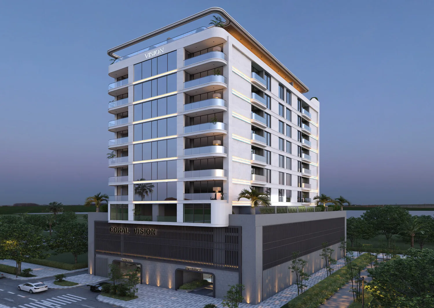 Exterior at Coral by Vision in Al Satwa Dubai