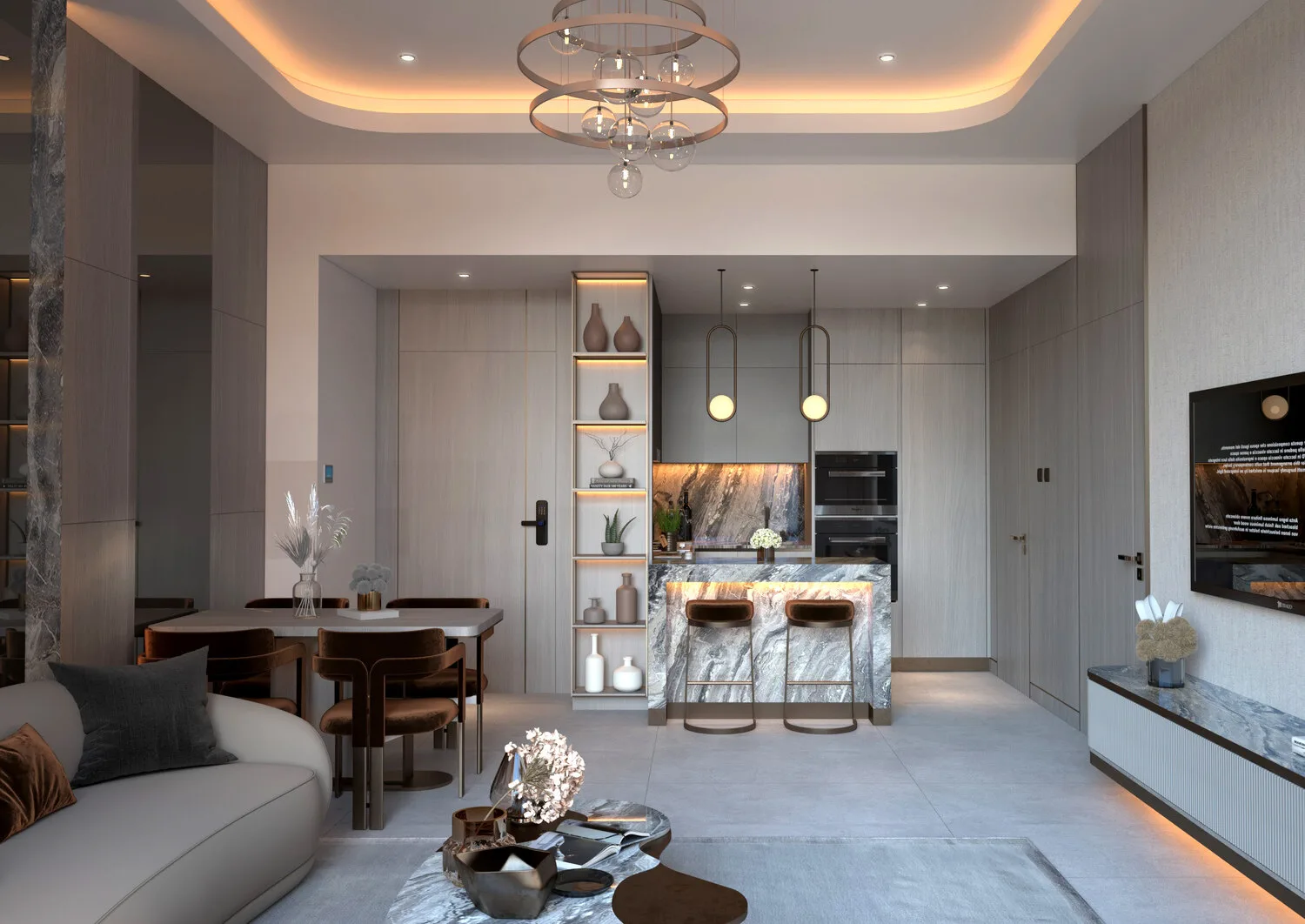 Interior at Coral by Vision in Al Satwa Dubai