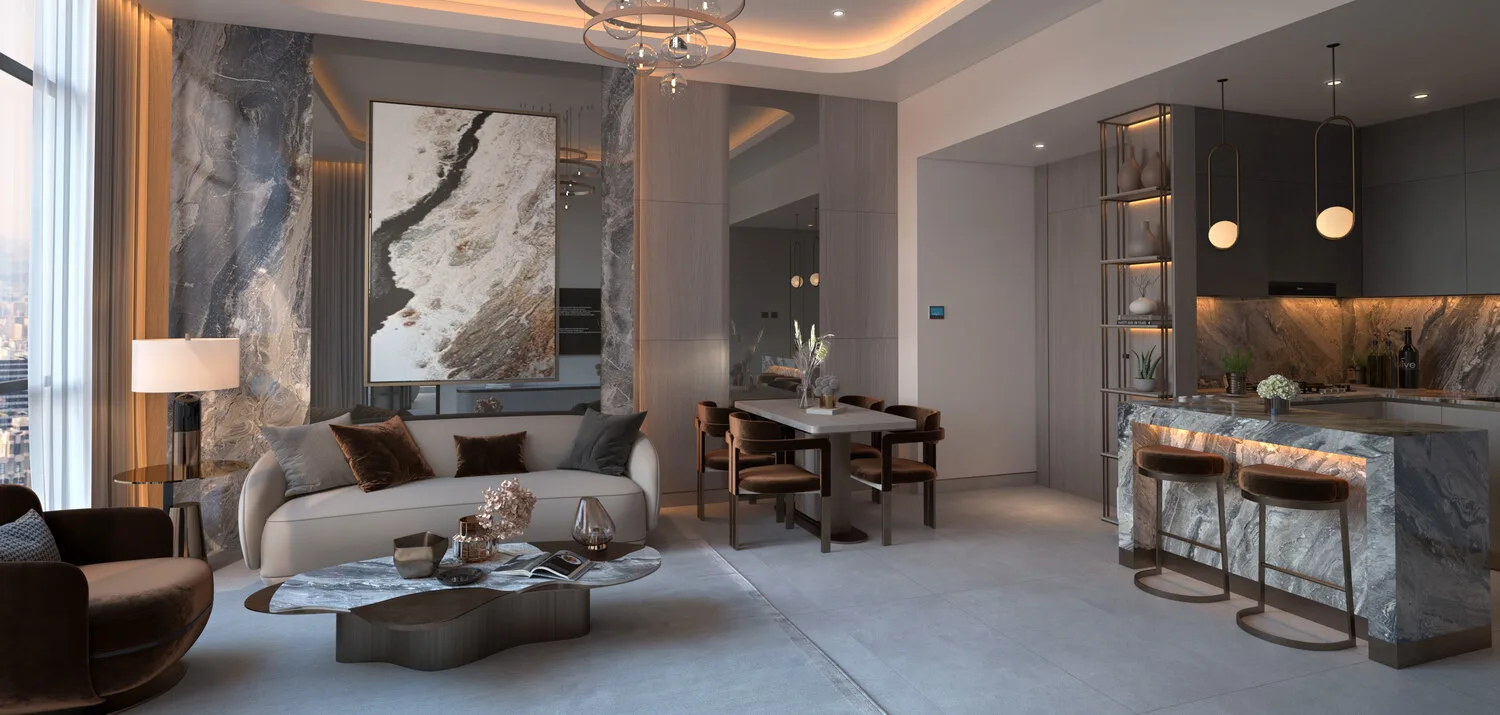 Interior at Coral by Vision in Al Satwa Dubai
