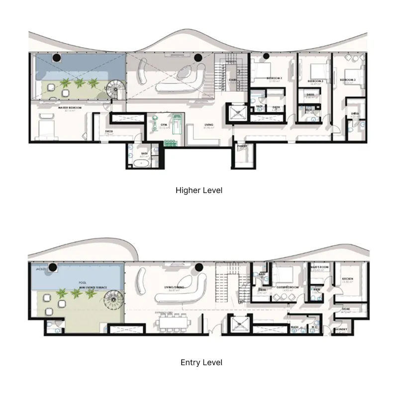 Palladium Prime Real Estate Development Coralis Residences floor plan