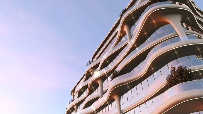 Exterior at Coralis Residences in Dubai