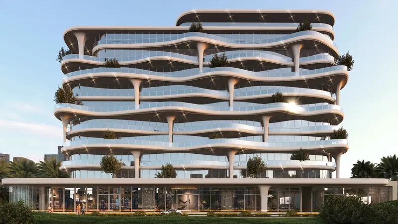 Exterior at Coralis Residences in Dubai