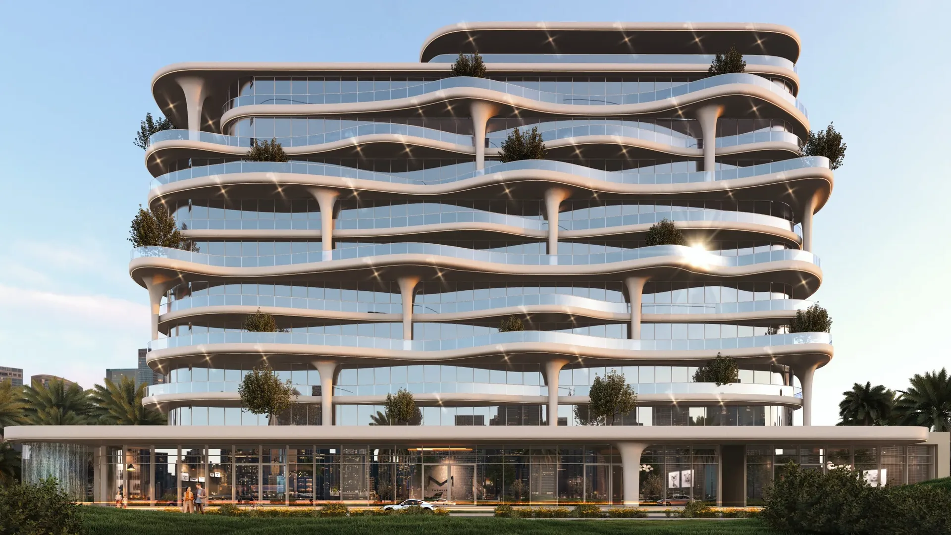 Exterior at Coralis Residences in Dubai