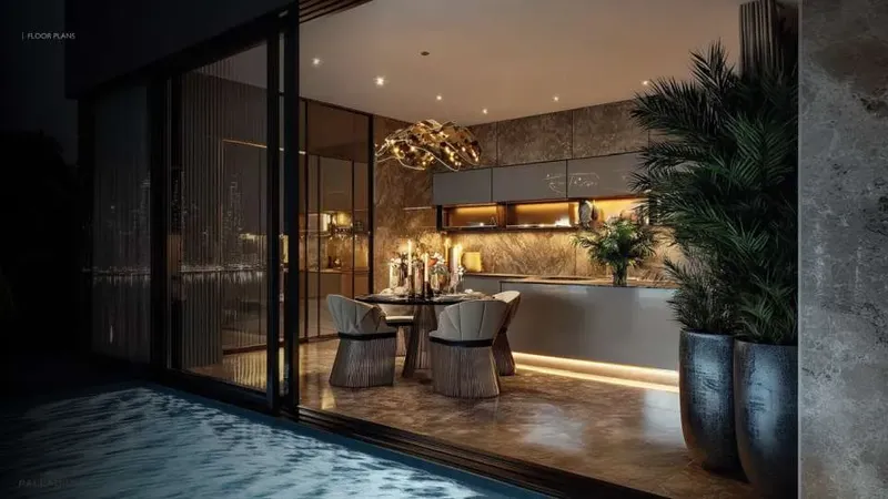 Interior at Coralis Residences in Dubai