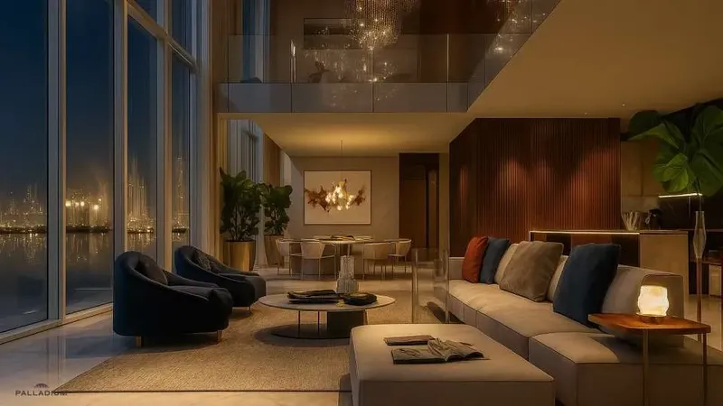 Interior at Coralis Residences in Dubai