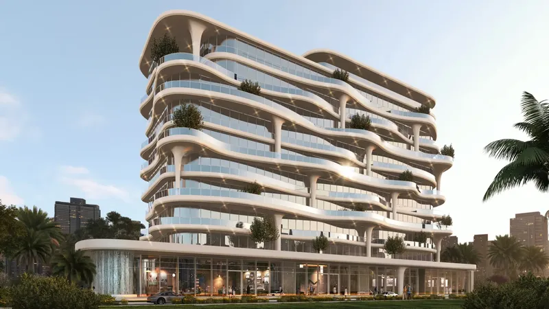 Exterior at Coralis Residences in Dubai